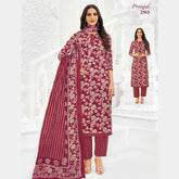 Pranjul Cotton Straight Pant Salwar Suit - Priyanka 2503